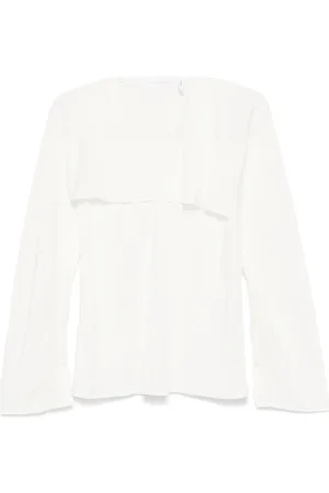 Helmut Lang Blus med lagerdesign