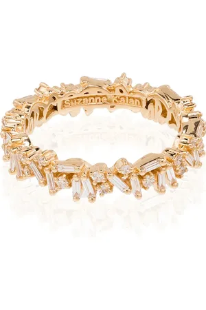 Suzanne Kalan Diamantring i 18K gult guld