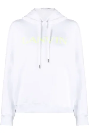 Lanvin Hoodie med broderad logotyp