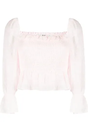 B+AB Blommig blus