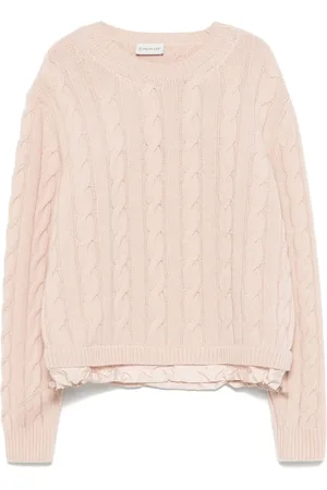 Moncler Kabelstickad tröja