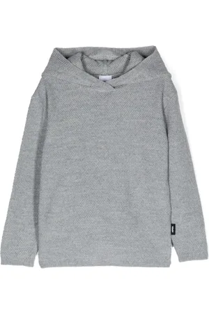 Aspesi Hoodie med logotypetikett