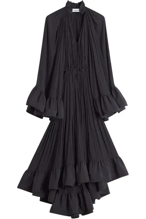Lanvin Midiklänning med volang