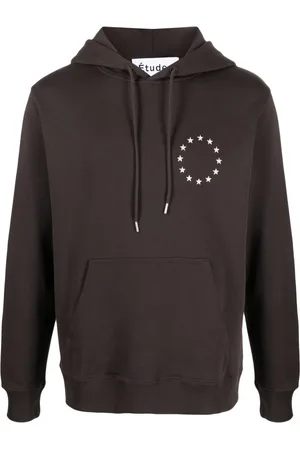 Etudes Klein Europa broderad hoodie