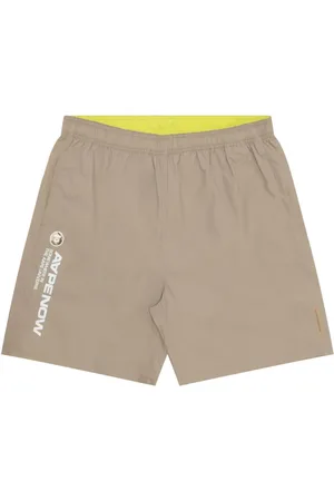 A Bathing Ape Elastiska shorts med logotyp