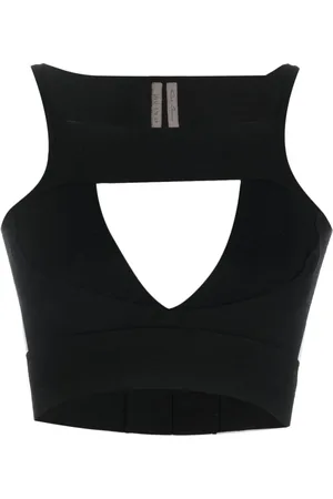Rick Owens Stickad topp med utskuren detalj