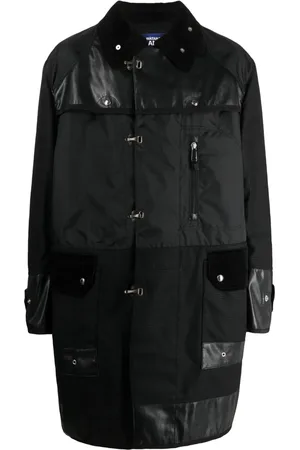 JUNYA WATANABE Enkelknäppt parkas med huva