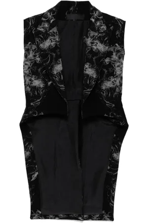 MARC LE BIHAN Blazer med grafiskt tryck