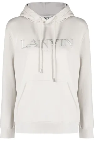 Lanvin Hoodie med broderad logotyp