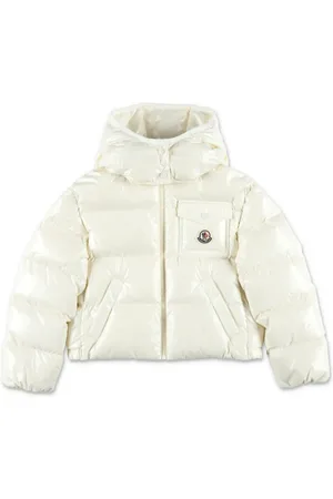 Moncler Vadderad jacka med logotypmärke