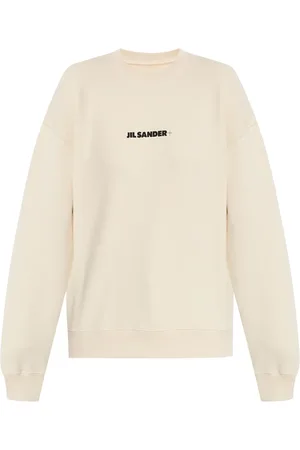 Jil Sander Sweatshirt med logotyp