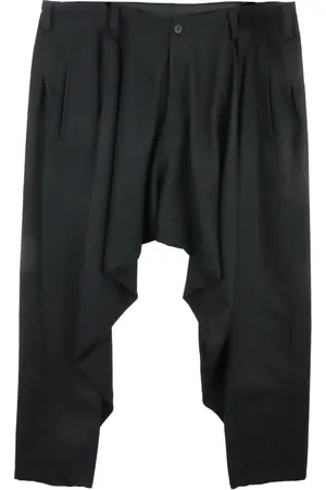 YOHJI YAMAMOTO Byxor med låg gren