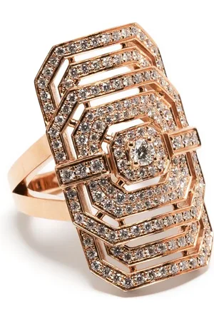 Statement Cocktail ring i 18K roséguld