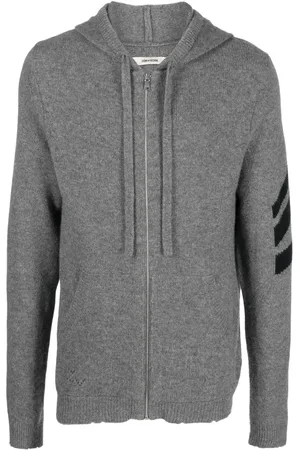 Zadig & Voltaire Hoodie med dragkedja