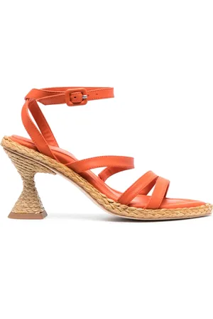 Paloma Barceló Lädersandaler 90 mm