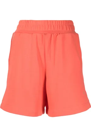 Izzue Trackshorts i bomullsblandning med elastisk midja