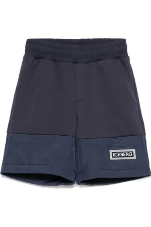Iceberg Shorts med logotypmärke