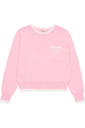 Nº21 Tröja med broderad logotyp