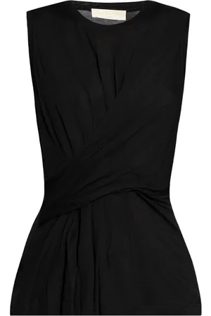 ULLA JOHNSON Draperad ärmlös topp