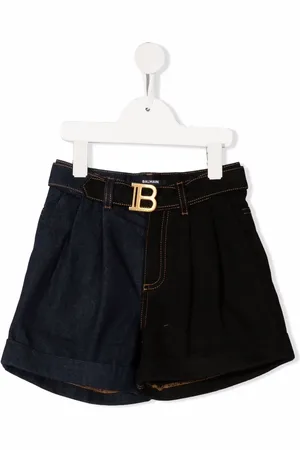 Balmain Shorts med logotypspänne