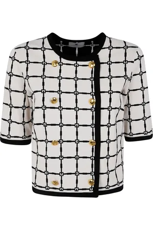 Elisabetta Franchi Kofta i jacquard