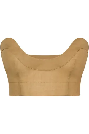 Serafini Croptop med djup urringning