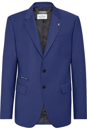 Philipp Plein Enkelknäppt blazer