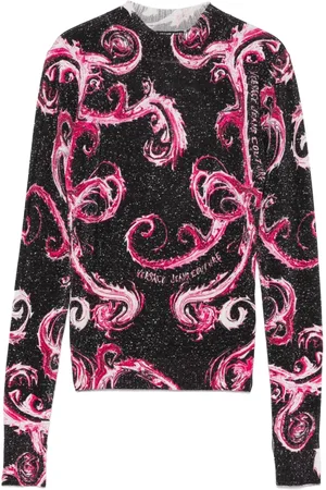 VERSACE Tröja i lurex