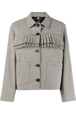 Paul Smith Rutig plisserad jacka