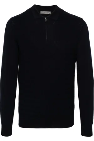 corneliani Långärmad pikétröja