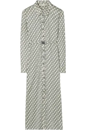 Tory Burch Mönstrad skjortklänning