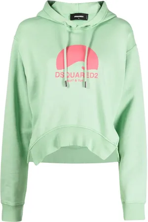 Dsquared2 Hoodie med logotypdetalj