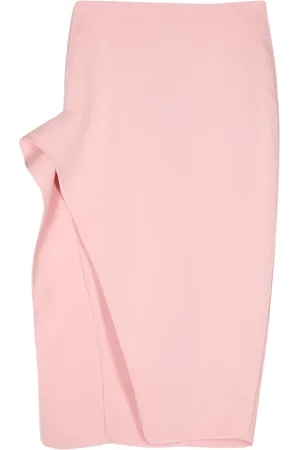 MATICEVSKI Midikjol med draperad detalj