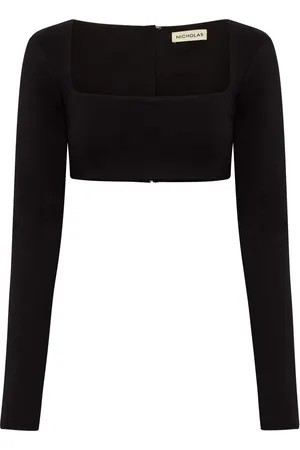 Nicholas Garima långärmad croptop