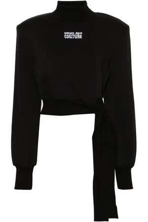 VERSACE Tröja med broderad logotyp