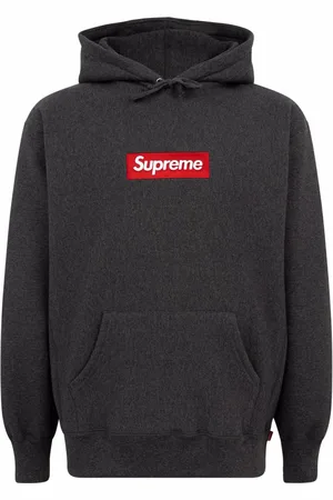 Supreme Hoodie med logotyp