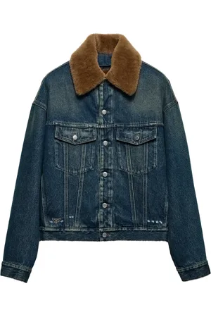 Prada Vadderad jeansjacka
