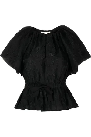 ULLA JOHNSON Blus med knytning