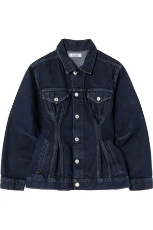 RE/DONE Jeansjacka med pressveck