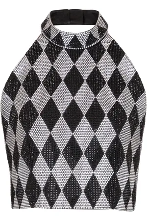 Balmain Croptop med strass
