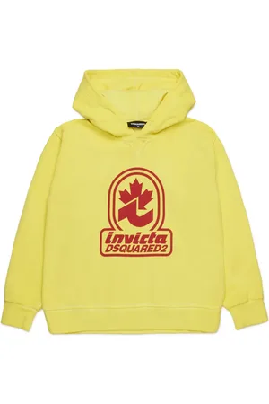 Dsquared2 Hoodie med logotyp