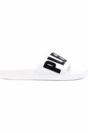 Philipp Plein Tofflor med logotyp