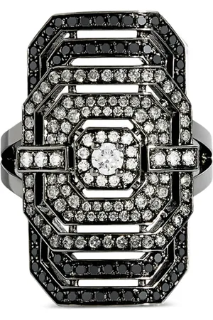 Statement My Way Gradient diamantring i sterlingsilver