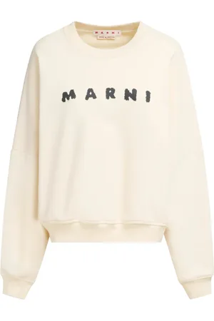 Marni Sweatshirt med logotyp