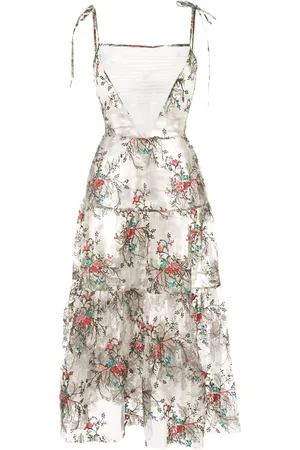 Macgraw Prairie broderad klänning