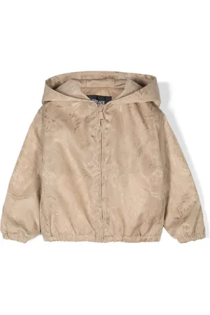VERSACE Barocco jacka med huva i jacquard
