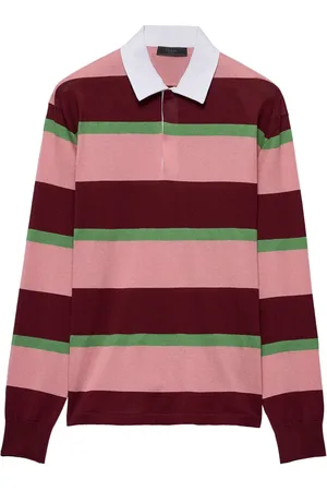 Prada Randig pikétröja