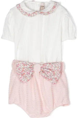LA STUPENDERIA Shorts med stor rosett
