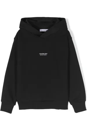 Calvin Klein Hoodie med logotyp