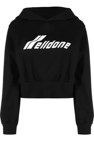 We11 Done Hoodie med logotyp